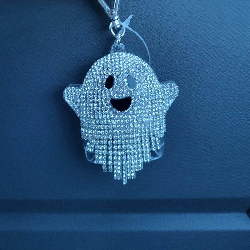 Ghost Gem Hand Sanitizer Key Chain
